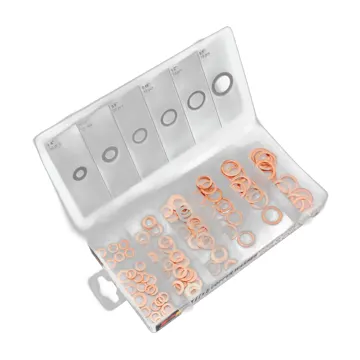 Performance Tool 110-Piece Copper Washer Assortment