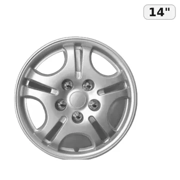 Wheel Cover 14" Silver 4/Set
