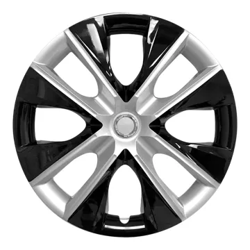 Wheel Cover 15" SIL/BLK 4 SET