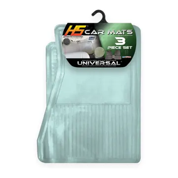 Mats 3PCS Vinyl Clear