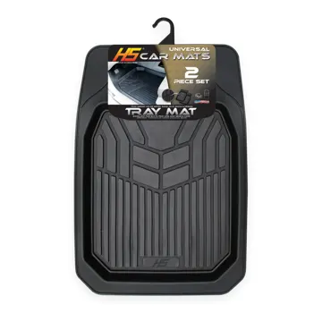 Mats BUCKET FRT BLK 2PC