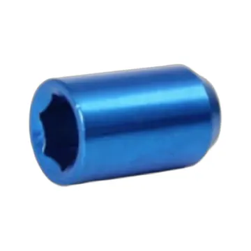 Wheel Nut Hex Blue 1.5