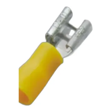 Push On Ends Female Yellow -IGA-GAV-YW