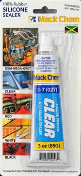 Mack Chem Silicone Sealer Clear 3oz