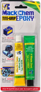 Mack Chem Tite-Grip Epoxy Type #4 4-Minute Steel