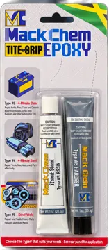 Mack Chem Tite-Grip Epoxy Type #5 Steel-Weld