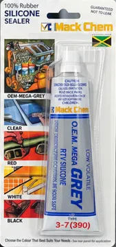 Mack Chem OEM Mega Grey RTV Silicone 3oz