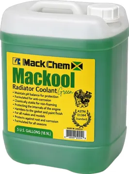 Mack Chem MacKool Radiator Coolant Green 5 Gallon