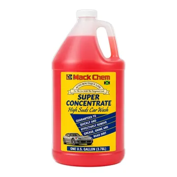 Mack Chem Super Concentrate High Suds Car Wash 1 Gallon