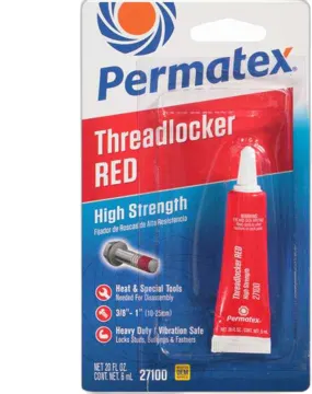 Permatex High Strength Threadlocker Red 6ml