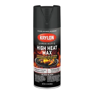 Krylon High Heat Max Black 1200°F 12oz