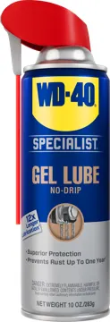 WD-40 Specialist Spray & Stay Gel Lubricant 10oz